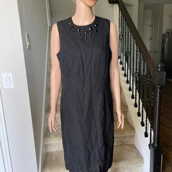 Isaac mizrahi black dress cheap